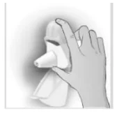 A hand holding a inhaler

AI-generated content may be incorrect.