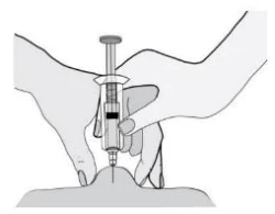 A close-up of a hand injecting a patient's back
AI-generated content may be incorrect.